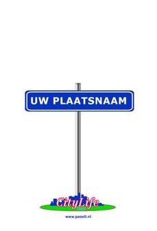 Plaatsnaamkaart Kop op