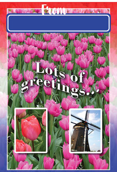 Plaatsnaamkaart Greetings