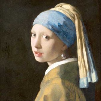 Vermeer /  Girl with the pearl - ohne Texte