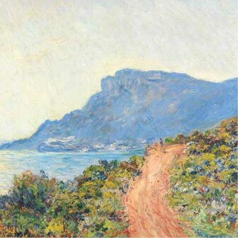 Monet / La Corniche bij Monaco - ohne Texte