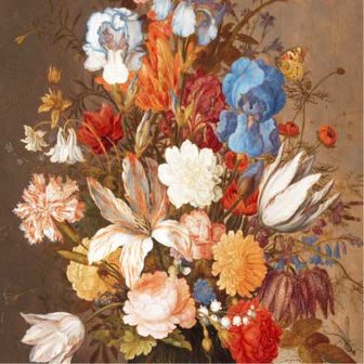 Balthasar van der Ast / Stilleven met bloemen - Zonder tekst