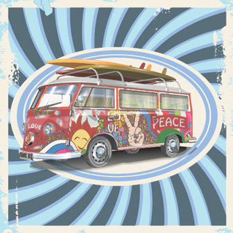 Campervan Love &amp; Peace - No text