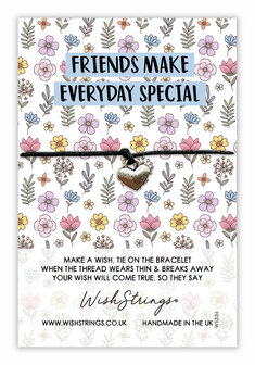 Friends Make Everyday Special - Wish armband