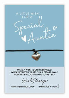 Special Auntie - Wish armband