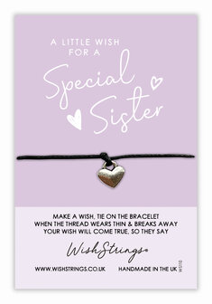 Special Sister - Wish armband