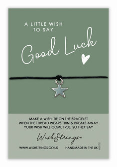 Good Luck - Wish armband