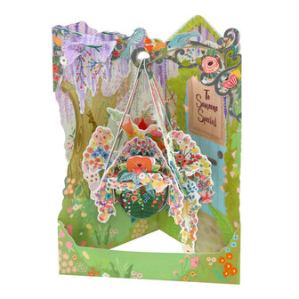 3D Swing  - Hanging Basket To someone special