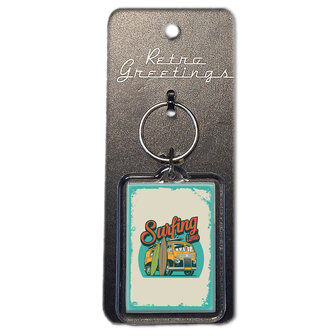 Retro Keychain 