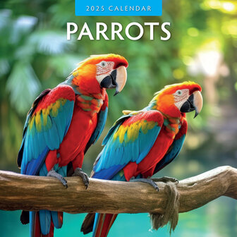 Parrots calendar 2025