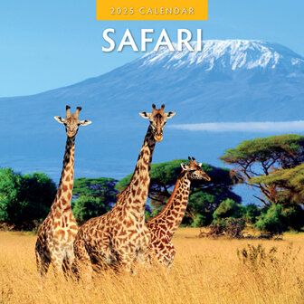 Safari calendar 2025