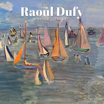 Raoul Dufy calendar 2025