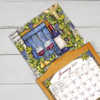 LANG Calendar 2025 Wine Country 