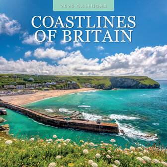 Coastlines of Britain kalender 2025