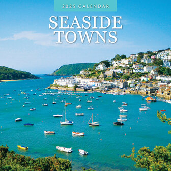 Seaside Towns wall calendar 2025