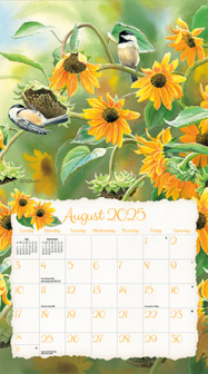 LANG calendar 2025 Songbirds