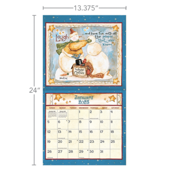 LANG calendar 2025 Simple life