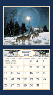 LANG Calendar 2025 Four Seasons