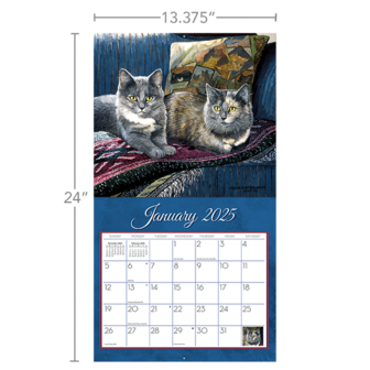 LANG Kalender 2025 Love of Cats