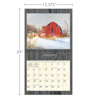 LANG Calendar 2025 On The Farm 