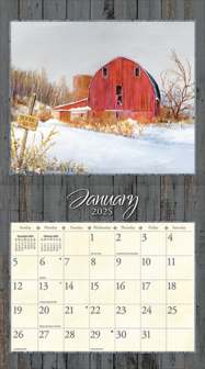 LANG Calendar 2025 On The Farm 