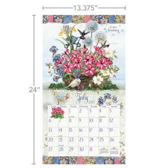 LANG Calendar 2025 Garden Botanicals 