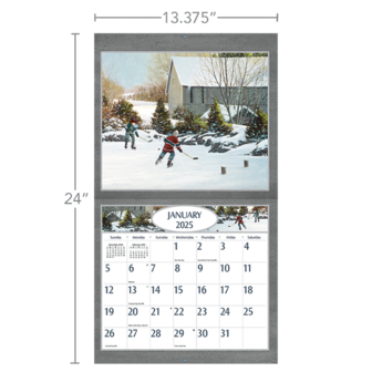 LANG Calendar 2025 Hockey! Hockey! Hockey!