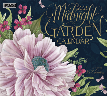 LANG Calendar 2025 Midnight Garden