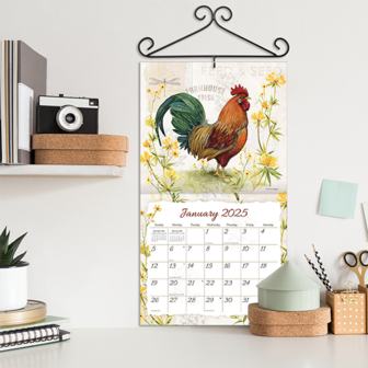 LANG Calendar 2025 Proud Rooster 