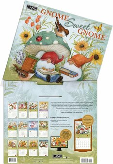 LANG Kalender 2025 Gnome Sweet Gnome 