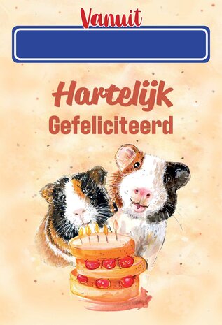 Vanuit.... Hartelijk gefeliciteerd