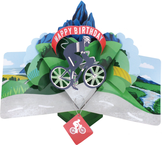 Happy Birthday - Cyclist