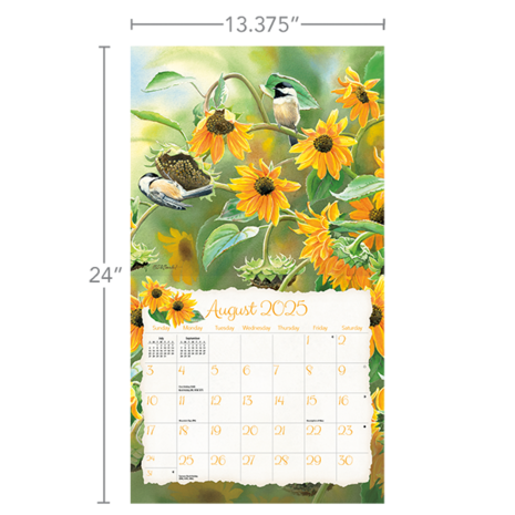 LANG calendar 2025 Songbirds