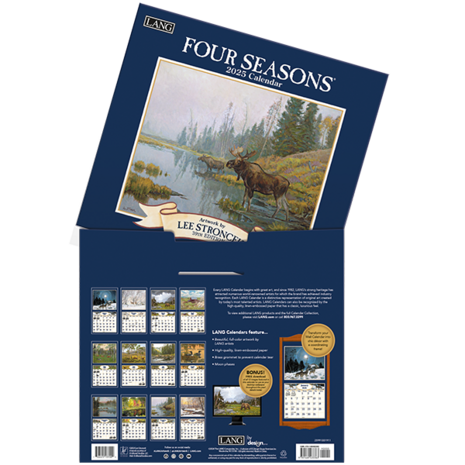 LANG Calendar 2025 Four Seasons