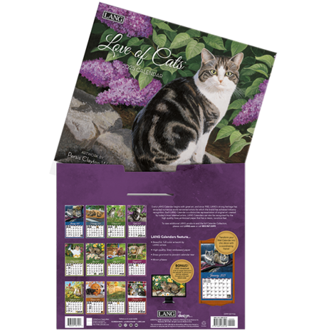 LANG Kalender 2025 Love of Cats