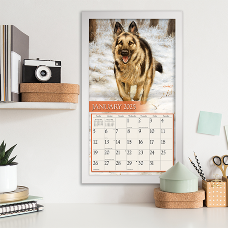 LANG Calendar 2025 Love of Dogs 