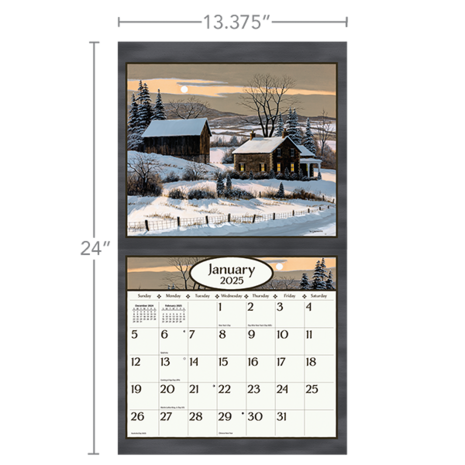 LANG Calendar 2025 Road Home