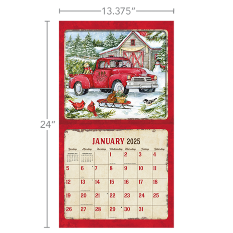 LANG Calendar 2025 Trucking Along