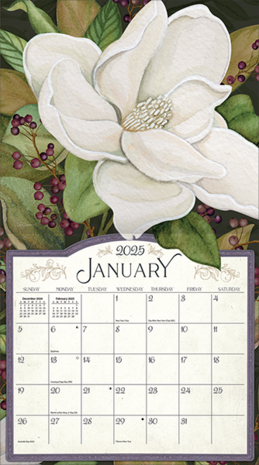 LANG Calendar 2025 Midnight Garden