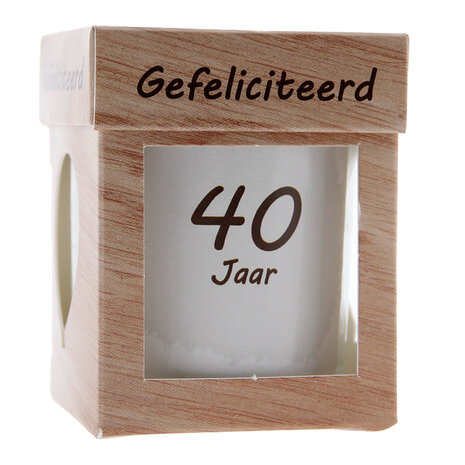 Gefeliciteerd 40 jaar