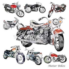 PLS055 - Motorbikes